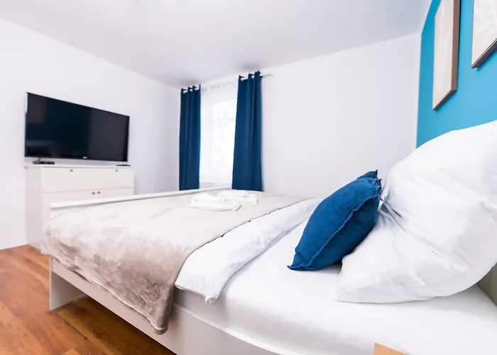 아파트 Stadtblick - Modernes Wohnen Auf 2 Etagen 크베들린부르크