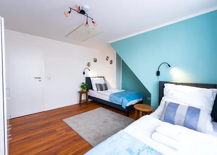 Stadtblick - Modernes Wohnen Auf 2 Etagen 크베들린부르크