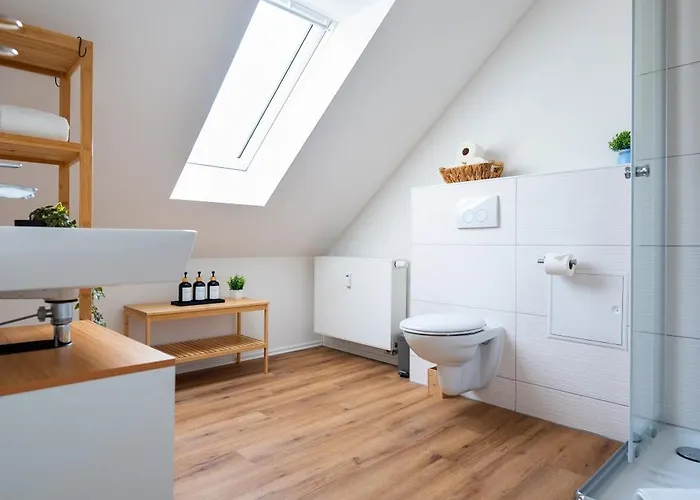 Stadtblick - Modernes Wohnen Auf 2 Etagen 아파트